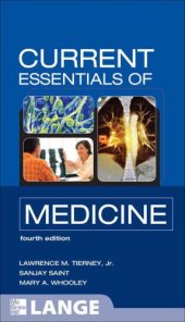 book CURRENT Essentials of Medicine