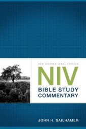 book NIV Bible Study Commentary