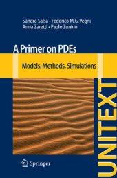 book A primer on PDEs: models, methods, simulations