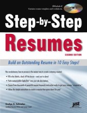 book Step-by-step resumes: build an outstanding resume in 10 easy steps!