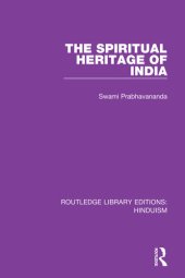 book The Spiritual Heritage of India