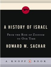 book A history of Israel: from the rise of Zionism to our time