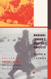 book Marshal Zhukov's Greatest Battles