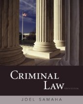 book Criminal law