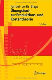 book Übungsbuch zur Produktions- und Kostentheorie