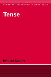 book Tense (Cambridge Textbooks in Linguistics)