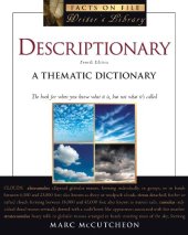 book Descriptionary: A Thematic Dictionary (Writers Library) (Writer's Library)