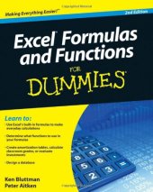 book Excel Formulas and Functions For Dummies (For Dummies (Computer/Tech))