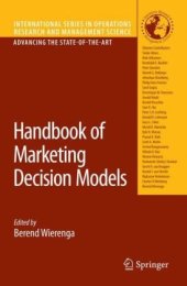 book Handbook of Marketing Decision Models