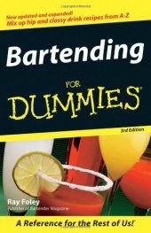 book Bartending For Dummies