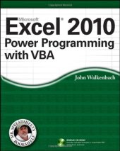 book Excel 2010 Power Programming with VBA (Mr. Spreadsheet's Bookshelf)