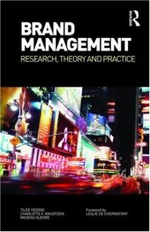 book Brand Management: Research, theory and practice