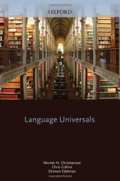 book Language Universals