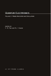 book Quantum Electronics: Volume 2: Maser Amplifiers and Oscillators (v. 2)