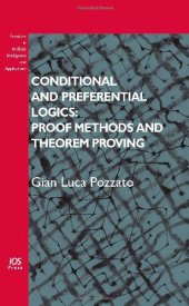 book Conditional and Preferential Logics: Proof Methods and Theorem Proving