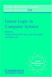 book Linear logic in computer science