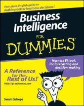 book Business Intelligence For Dummies