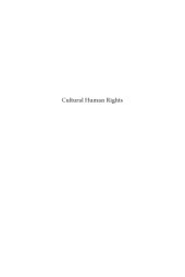 book Cultural human rights