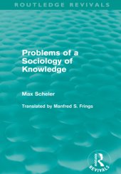 book Problems of a Sociology of Knowledge