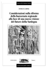 book Considerazioni sulla riforma della burocrazia regionale alla luce di una nuova visione del futuro della Sardegna