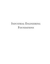 book Industrial engineering foundations: bridging the gap between engineering and managment