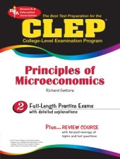 book CLEP Principles of Microeconomics