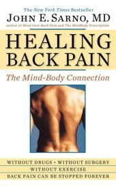 book Healing Back Pain: The Mind-Body Connection