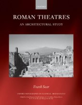 book Roman theatres: an architectural study