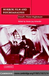 book Horror film and psychoanalysis: Freud's worst nightmare