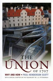 book The Union of 1707: why and how?