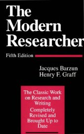 book The Modern Researcher