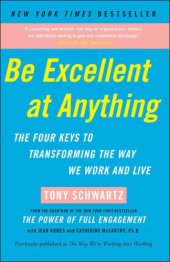 book Be Excellent at Anything: The Four Keys To Transforming the Way We Work and