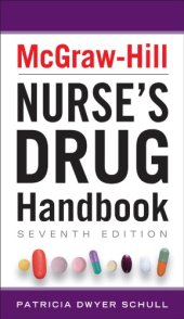 book McGraw-Hill nurse's drug handbook