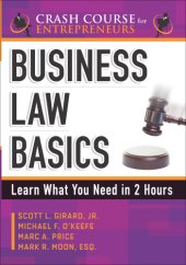 book Business Law Basics: Learn What You Need in 2 Hours