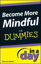 book Become More Mindful In a Day For Dummies