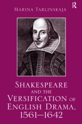 book Shakespeare and the Versification of English Drama, 1561-1642