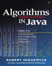 book Algorithms in Java, Parts 1-4