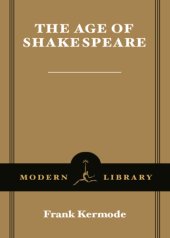 book The Age of Shakespeare