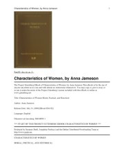 book Characteristics of women: moral, poetical, and historical: with fifty vignette etchings