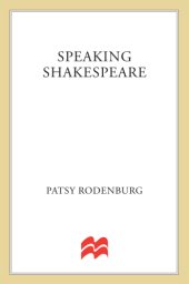 book Speaking Shakespeare