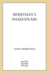 book Berryman's Shakespeare