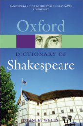 book A dictionary of Shakespeare