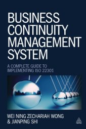 book Business continuity management system: a complete framework for implementing ISO 22301