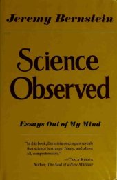 book Science observed : essays out of my mind