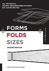 book Forms, folds, sizes: all the details graphic designers need to know but can never find