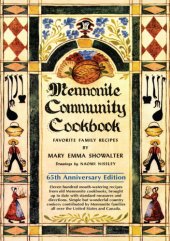 book Mennonite community cookbook: favorite family recipes