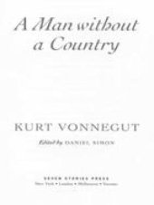 book A Man Without a Country