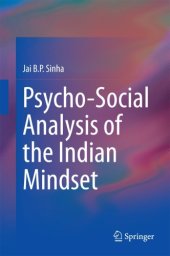 book Psycho-Social Analysis of the Indian Mindset