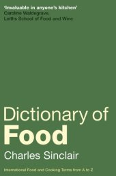 book Dictionary of food: international food and cooking terms from A to Z