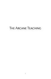 book The Arcane Teaching